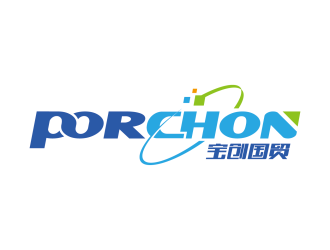 安冬的PORCHON INTERNATIONAL 寶創(chuàng)國(guó)貿(mào)logo設(shè)計(jì)