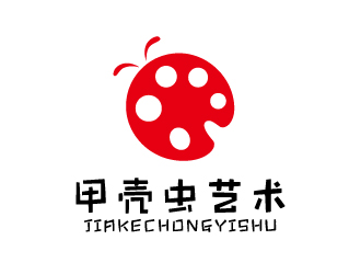 甲殼蟲藝術(shù)單色標志設計logo設計