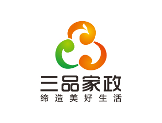 葉美寶的三品家政logo設(shè)計(jì)