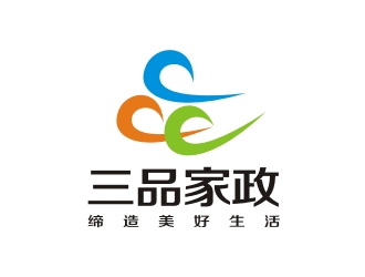 李泉輝的三品家政logo設(shè)計(jì)