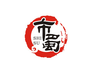 孫永煉的市蜀美食logo設(shè)計logo設(shè)計