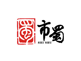 周金進的市蜀美食logo設(shè)計logo設(shè)計