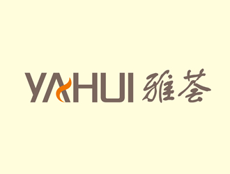 唐國強的YAHUI 雅薈logo設(shè)計