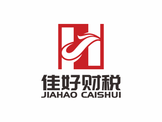 何嘉健的佳好財(cái)稅logo設(shè)計(jì)