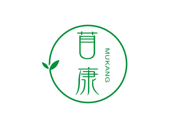 孫永煉的苜康保健品logo設計