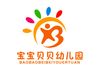 李杰的寶寶貝貝幼兒園logo設(shè)計