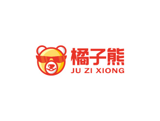 周金進(jìn)的橘子熊科技產(chǎn)品卡通logo設(shè)計