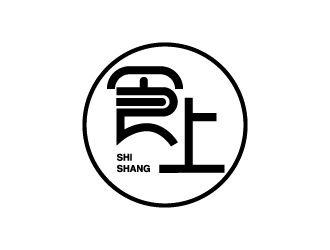 張俊的食上logo設(shè)計