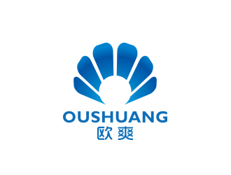 黃安悅的歐爽  OUSHUANGlogo設(shè)計(jì)