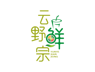 張俊的云野鮮宗logo設(shè)計(jì)