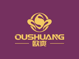 何嘉健的歐爽  OUSHUANGlogo設(shè)計(jì)