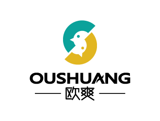 張俊的歐爽  OUSHUANGlogo設(shè)計(jì)