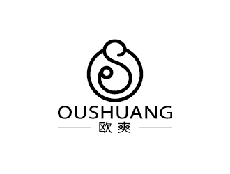 王濤的歐爽  OUSHUANGlogo設(shè)計(jì)