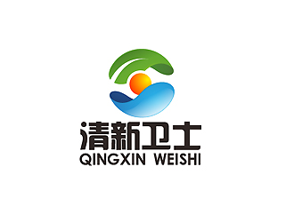 秦曉東的清新衛(wèi)士logo設計