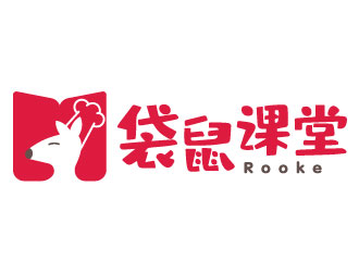 張曉明的袋鼠課堂輕食沙拉開店培訓logo設計logo設計