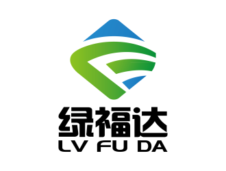 安冬的綠福達(dá)品牌升級logo設(shè)計