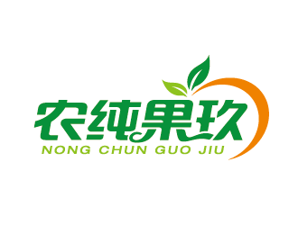 王濤的農(nóng)純果玖logo設(shè)計(jì)