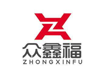 趙鵬的眾鑫福食品類標志設計logo設計