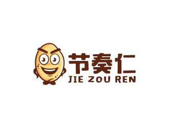 周金進的節(jié)奏仁干果食品商標(biāo)設(shè)計logo設(shè)計