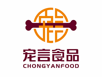 唐國強(qiáng)的山東寵言食品有限公司logo設(shè)計