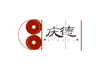 黃俊的慶德logo設計