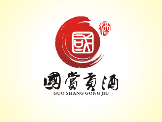 楊福的國(guó)賞貢酒.壹醬難求（重新編輯需求）logo設(shè)計(jì)