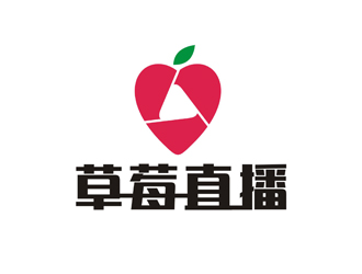 孫永煉的草莓直播APP電商logo設(shè)計logo設(shè)計