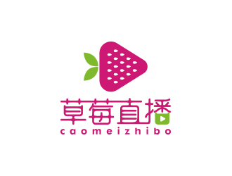 孫金澤的草莓直播APP電商logo設(shè)計logo設(shè)計