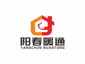 湯儒娟的遵義陽(yáng)春暖通設(shè)備有限公司logo設(shè)計(jì)