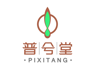 唐國強的普兮堂茶文化logo設計