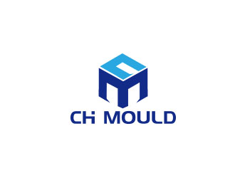 朱紅娟的CH MOULD logo設(shè)計