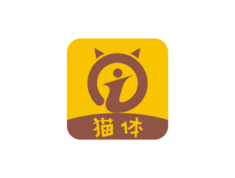 譚家強的貓體logo設(shè)計