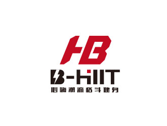 朱紅娟的B-HIIT   必嗨潮流格斗健身logo設(shè)計(jì)