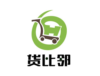 郭慶忠的貨比鄰logo設(shè)計