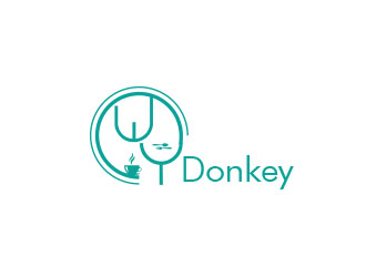 朱紅娟的Donkey 手繪線(xiàn)條logologo設(shè)計(jì)