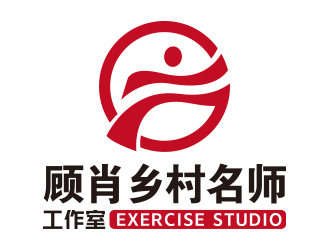 顧肖鄉(xiāng)村名師工作室logo設計