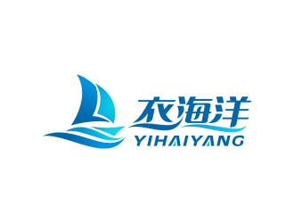 yihaiyang衣海洋logo設計