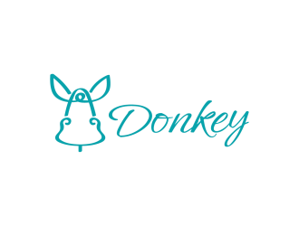 安冬的Donkey 手繪線(xiàn)條logologo設(shè)計(jì)