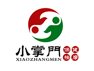 李杰的小掌門寶寶保健按摩logo設(shè)計