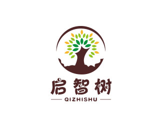 朱紅娟的啟智樹logo設(shè)計(jì)