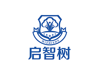 秦曉東的啟智樹logo設(shè)計(jì)