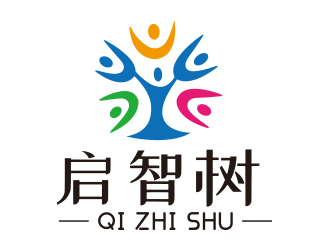 向正軍的啟智樹logo設(shè)計(jì)