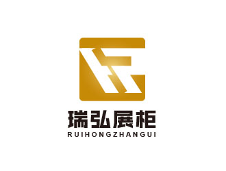 朱紅娟的河南瑞弘展柜有限公司logo設(shè)計