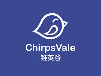 吳曉偉的雛英谷/ChirpsVale英語教育logo設(shè)計(jì)logo設(shè)計(jì)