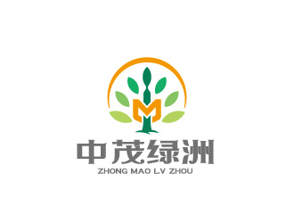 周金進(jìn)的中茂綠洲logo設(shè)計(jì)