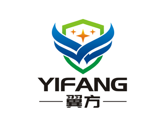 譚家強的肇慶翼方科技公司logo設計