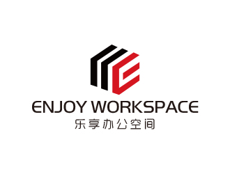 高明奇的Enjoy Workspace                     樂 享 辦 公 空 間 logo設(shè)計