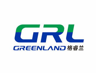 唐國強的嘉興格睿蘭新材料有限公司  Greenlandlogo設(shè)計