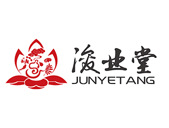 秦曉東的浚業(yè)堂中醫(yī)logo設(shè)計(jì)logo設(shè)計(jì)