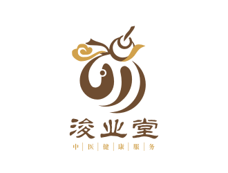 姜彥海的浚業(yè)堂中醫(yī)logo設(shè)計(jì)logo設(shè)計(jì)